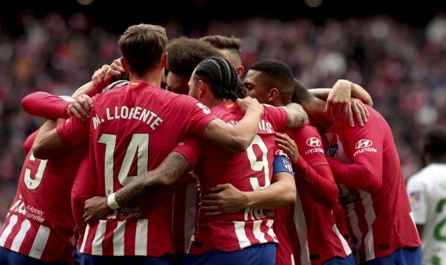 Gol del Atlético de Madrid.