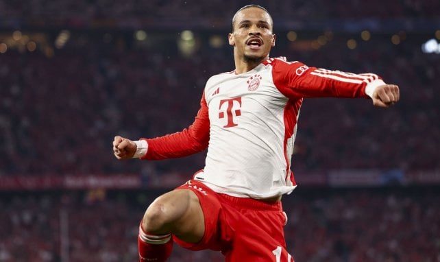 Leroy Sané con el Bayern Múnich.