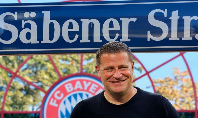 Max Eberl con el Bayern Múnich.