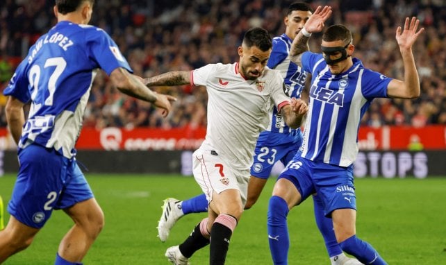 Suso con el Sevilla
