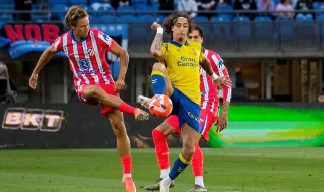 Marcos Llorente con el Atlético de Madrid